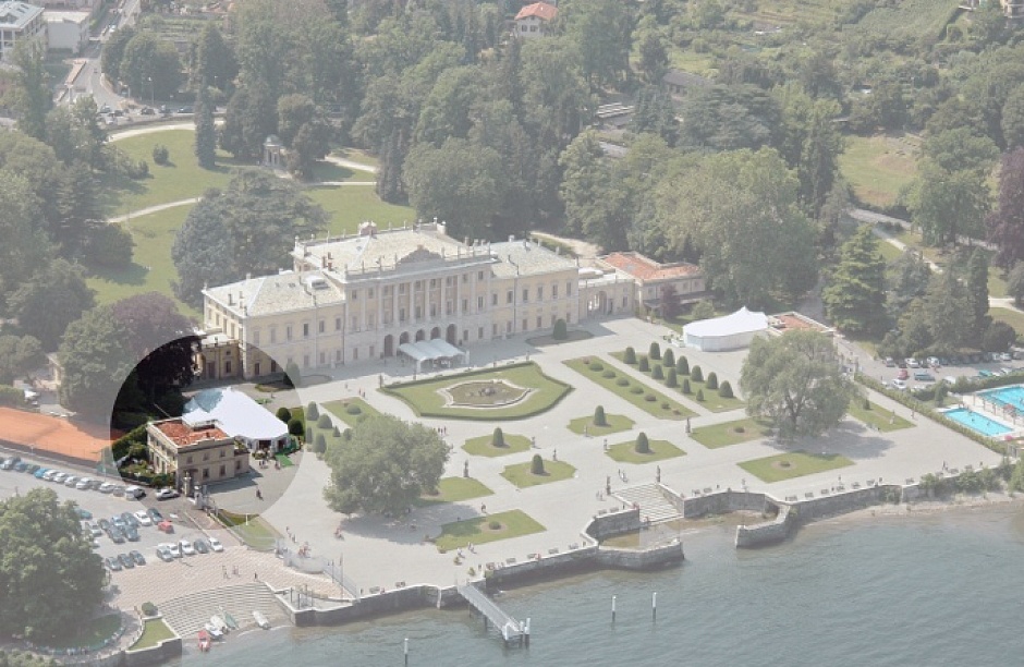 Casino sud Villa Olmo progetto di restauro