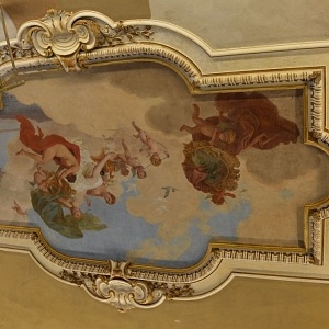Cantieri Villa Olmo Restauro sala del Duca