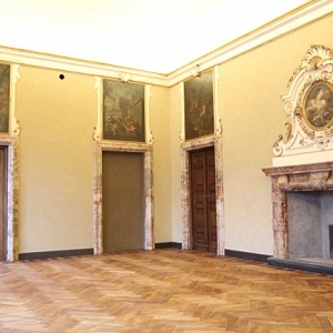 Cantieri Villa Olmo Restauro sala del Duca