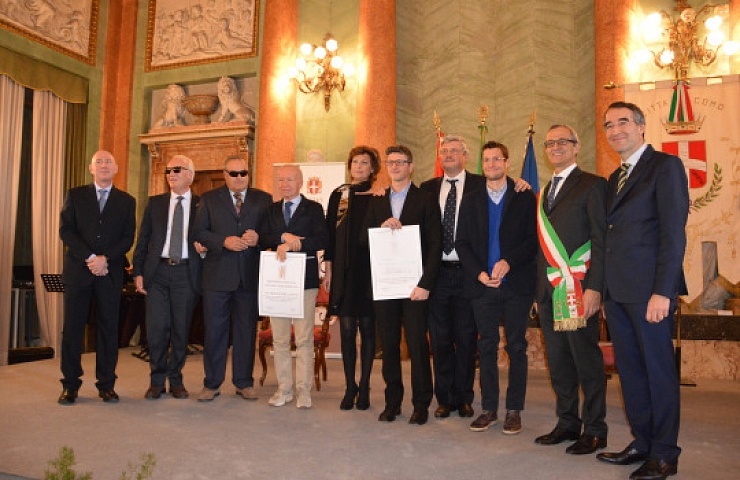 Consegna degli Abbondini d'Oro a Villa Olmo
