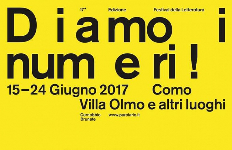 Diamo i numeri - Parolario a Villa Olmo 2017