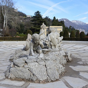 La fontana di Villa Olmo