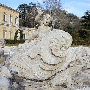 La fontana di Villa Olmo