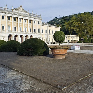 Cantieri Villa Olmo Como, il Parterre di Villa Olmo durante la riqualificazione