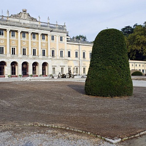 Cantieri Villa Olmo Como, il Parterre di Villa Olmo durante la riqualificazione