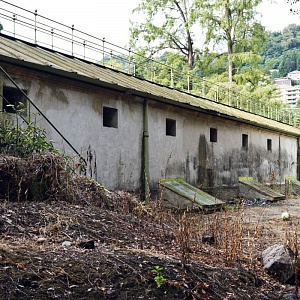 Cantieri Villa Olmo Como, Le Serre di Villa Olmo prima della riqualificazione
