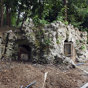 Cantieri Villa Olmo Como, Il parco storico di villa olmo durante la riqualificazione