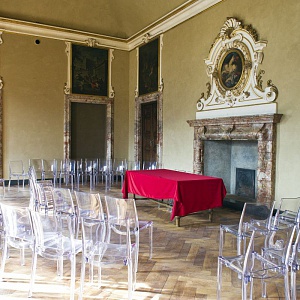 Cantieri Villa Olmo COMO Restauro sala del Duca