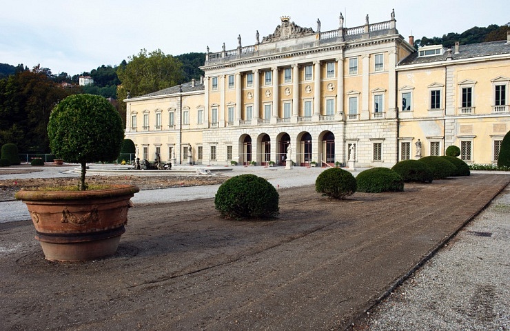 Villa Olmo, timelapse dei video di cantiere