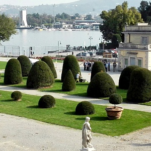 Cantieri Villa Olmo Como, il Parterre di Villa Olmo durante la riqualificazione